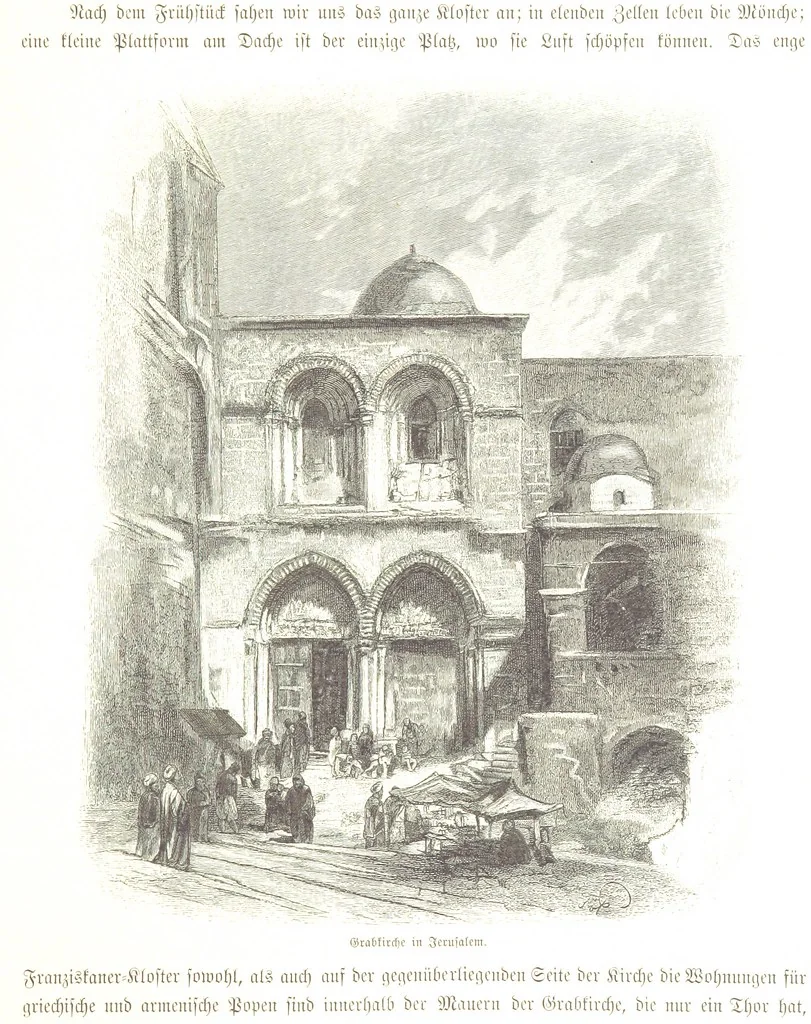 An illustration from Eine Orientreise vom Jahre 1881 ... illustrirt ... von F. von Pausinger, 1885, leaf 255