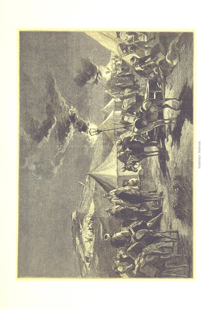 An illustration from Eine Orientreise vom Jahre 1881 ... illustrirt ... von F. von Pausinger, 1885, leaf 275