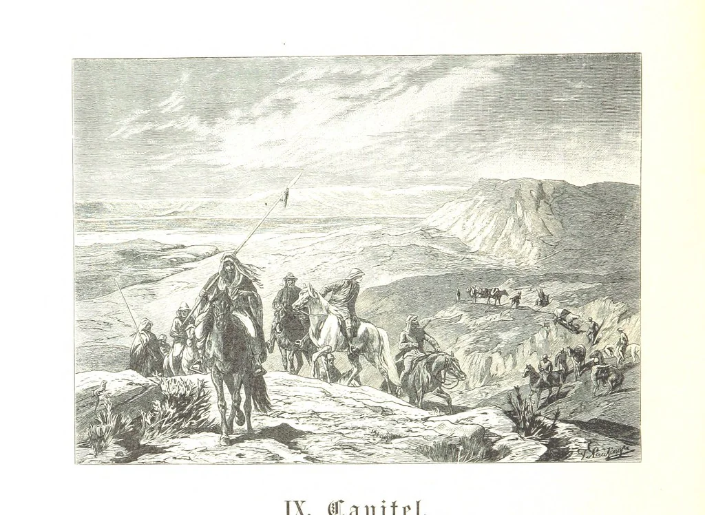 An illustration from Eine Orientreise vom Jahre 1881 ... illustrirt ... von F. von Pausinger, 1885, leaf 298