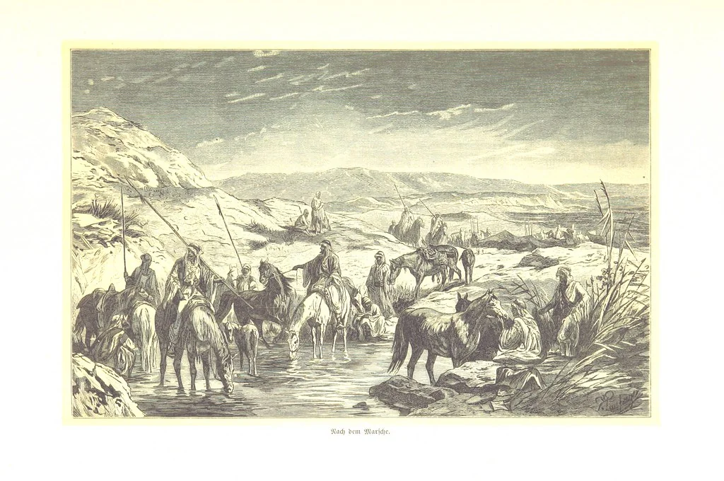 An illustration from Eine Orientreise vom Jahre 1881 ... illustrirt ... von F. von Pausinger, 1885, leaf 303