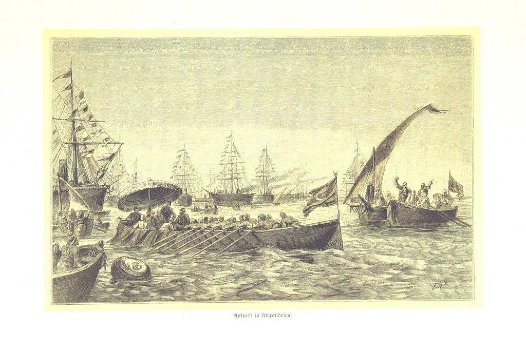 An illustration from Eine Orientreise vom Jahre 1881 ... illustrirt ... von F. von Pausinger, 1885, leaf 31