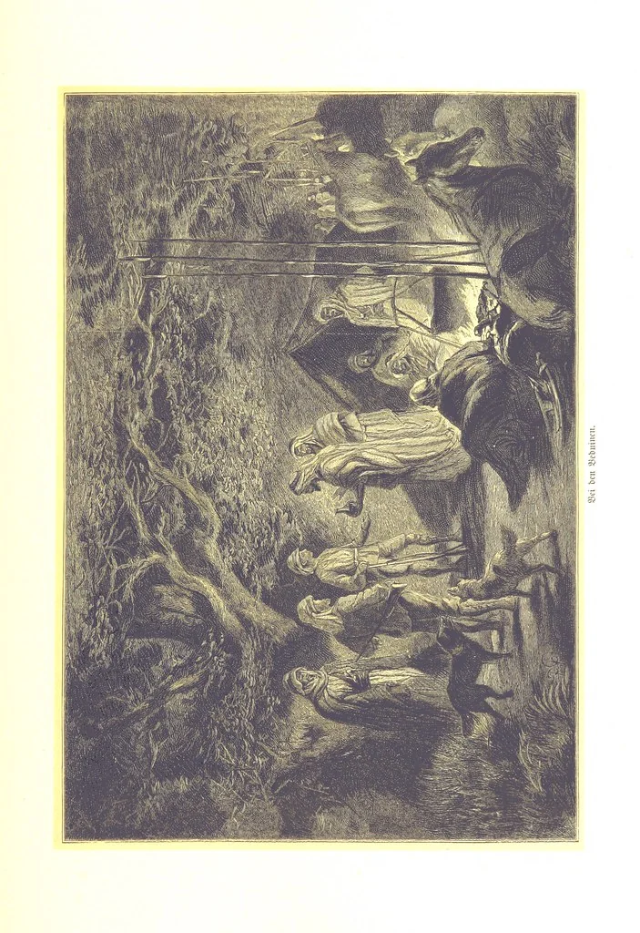 An illustration from Eine Orientreise vom Jahre 1881 ... illustrirt ... von F. von Pausinger, 1885, leaf 313