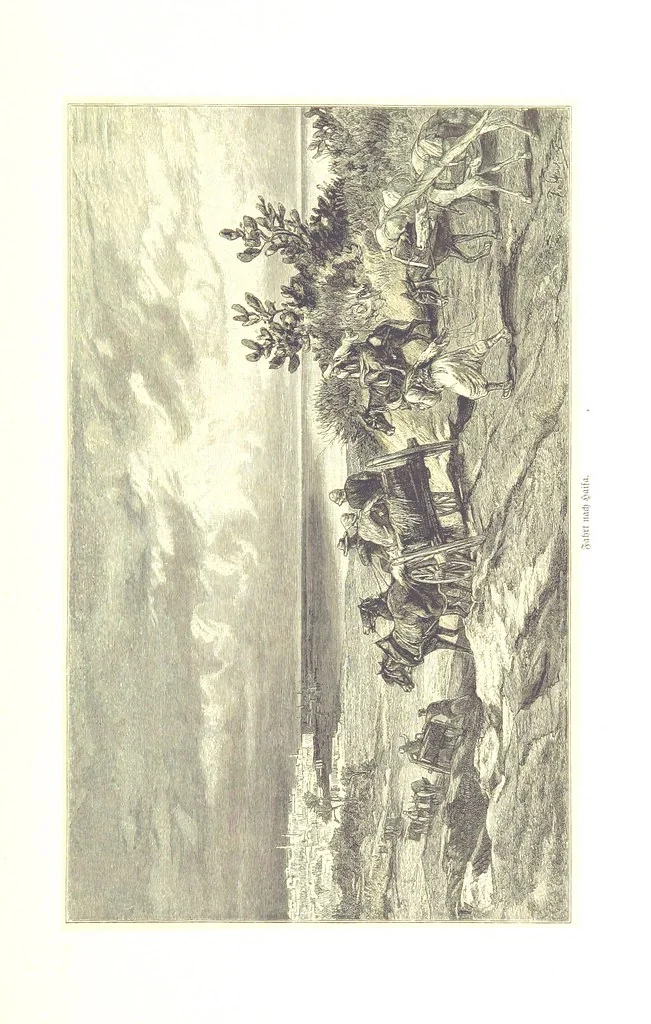 An illustration from Eine Orientreise vom Jahre 1881 ... illustrirt ... von F. von Pausinger, 1885, leaf 337