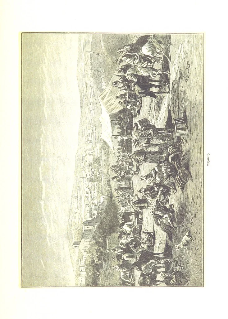 An illustration from Eine Orientreise vom Jahre 1881 ... illustrirt ... von F. von Pausinger, 1885, leaf 341