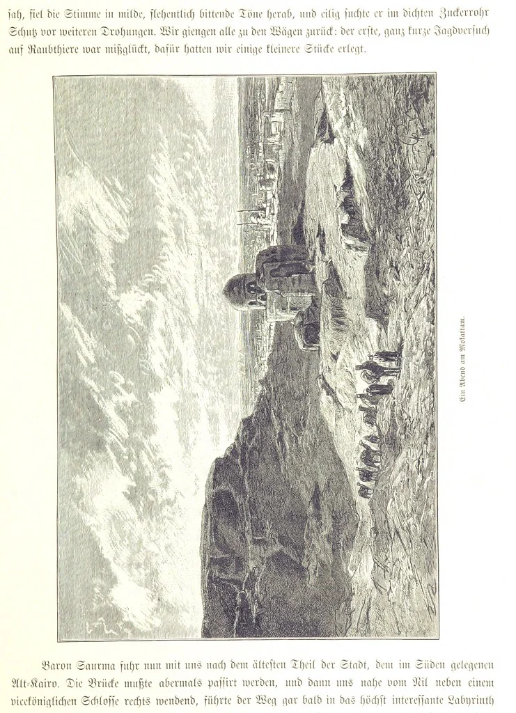 An illustration from Eine Orientreise vom Jahre 1881 ... illustrirt ... von F. von Pausinger, 1885, leaf 43