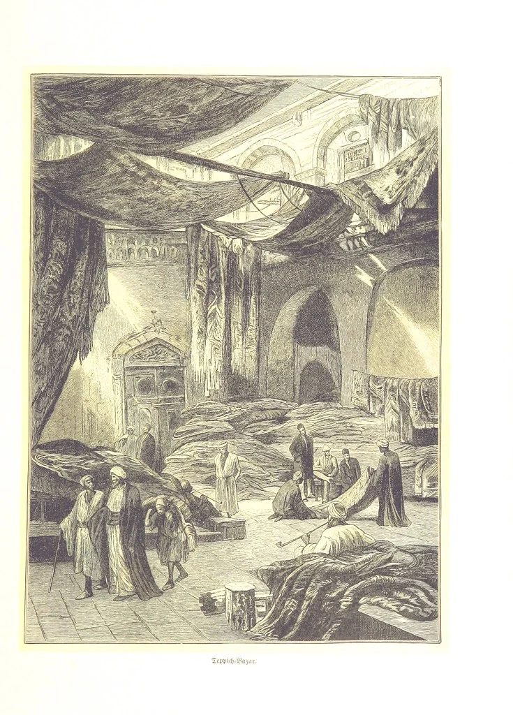 An illustration from Eine Orientreise vom Jahre 1881 ... illustrirt ... von F. von Pausinger, 1885, leaf 49