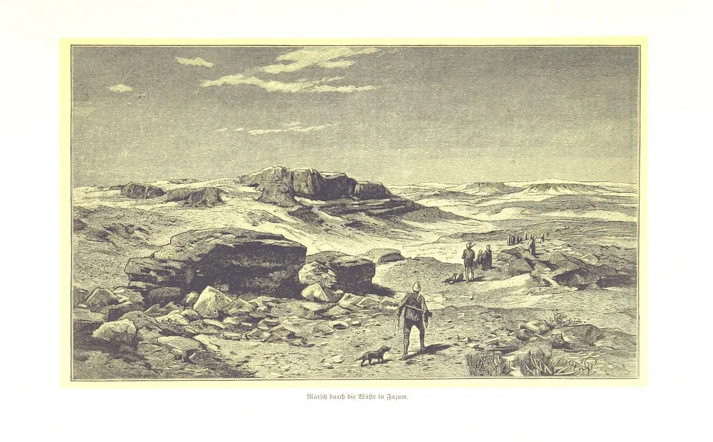 An illustration from Eine Orientreise vom Jahre 1881 ... illustrirt ... von F. von Pausinger, 1885, leaf 71