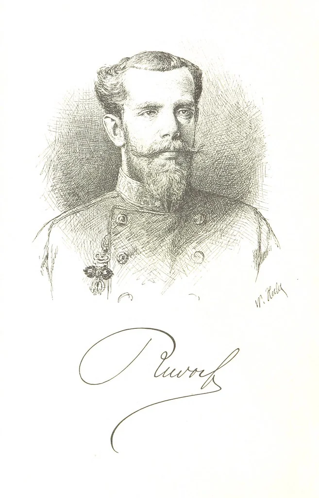 An illustration from Eine Orientreise vom Jahre 1881 ... illustrirt ... von F. von Pausinger, 1885, leaf 8