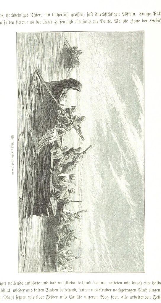 An illustration from Eine Orientreise vom Jahre 1881 ... illustrirt ... von F. von Pausinger, 1885, leaf 90