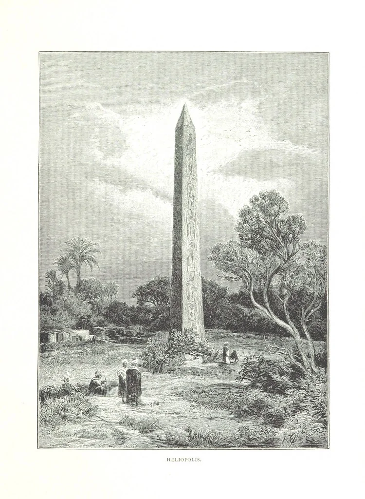 An illustration from Travels in the East; including a visit to Egypt and the Holy Land. [Translated from the German.] ... With ... illustrations by Pausinger, etc, 1884, leaf 113