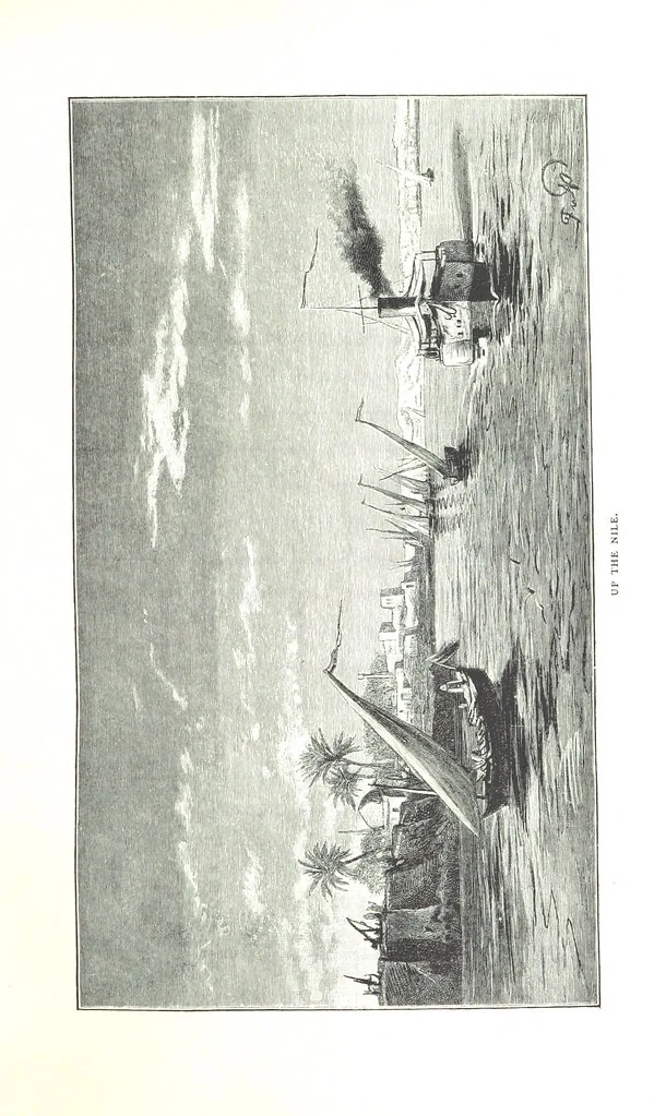 An illustration from Travels in the East; including a visit to Egypt and the Holy Land. [Translated from the German.] ... With ... illustrations by Pausinger, etc, 1884, leaf 181