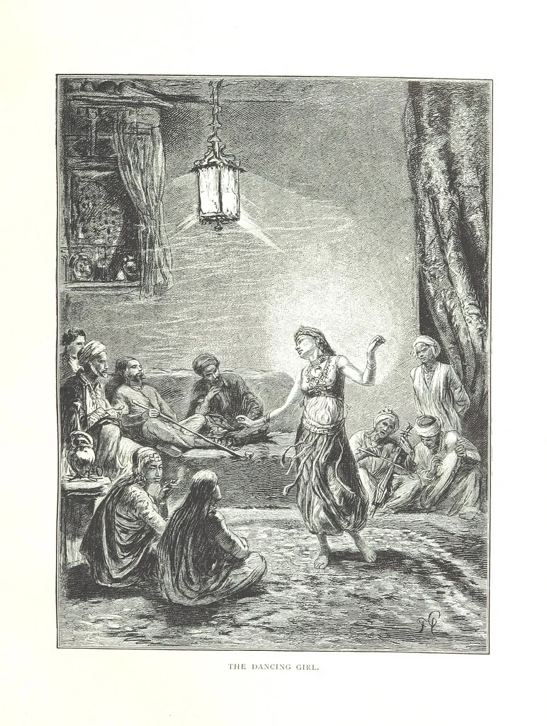 An illustration from Travels in the East; including a visit to Egypt and the Holy Land. [Translated from the German.] ... With ... illustrations by Pausinger, etc, 1884, leaf 189