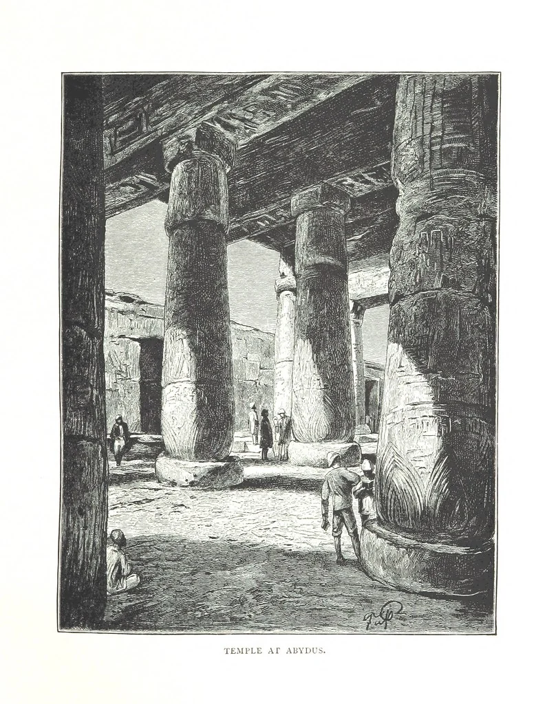 An illustration from Travels in the East; including a visit to Egypt and the Holy Land. [Translated from the German.] ... With ... illustrations by Pausinger, etc, 1884, leaf 193