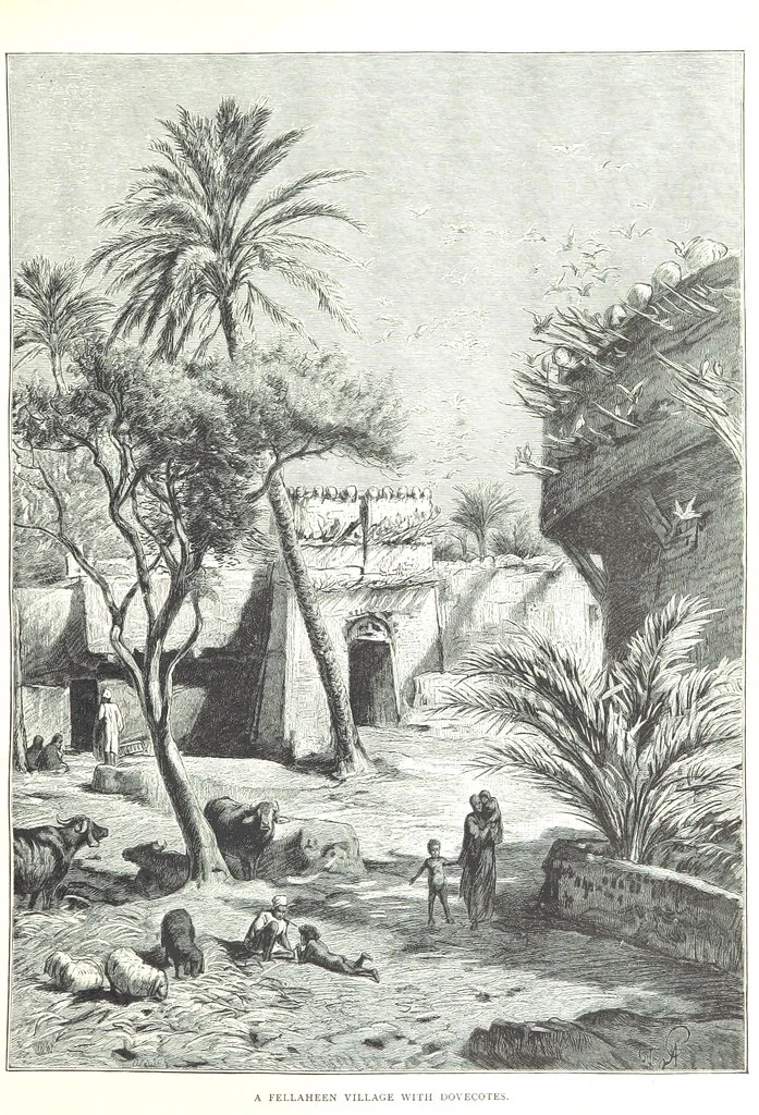 An illustration from Travels in the East; including a visit to Egypt and the Holy Land. [Translated from the German.] ... With ... illustrations by Pausinger, etc, 1884, leaf 197