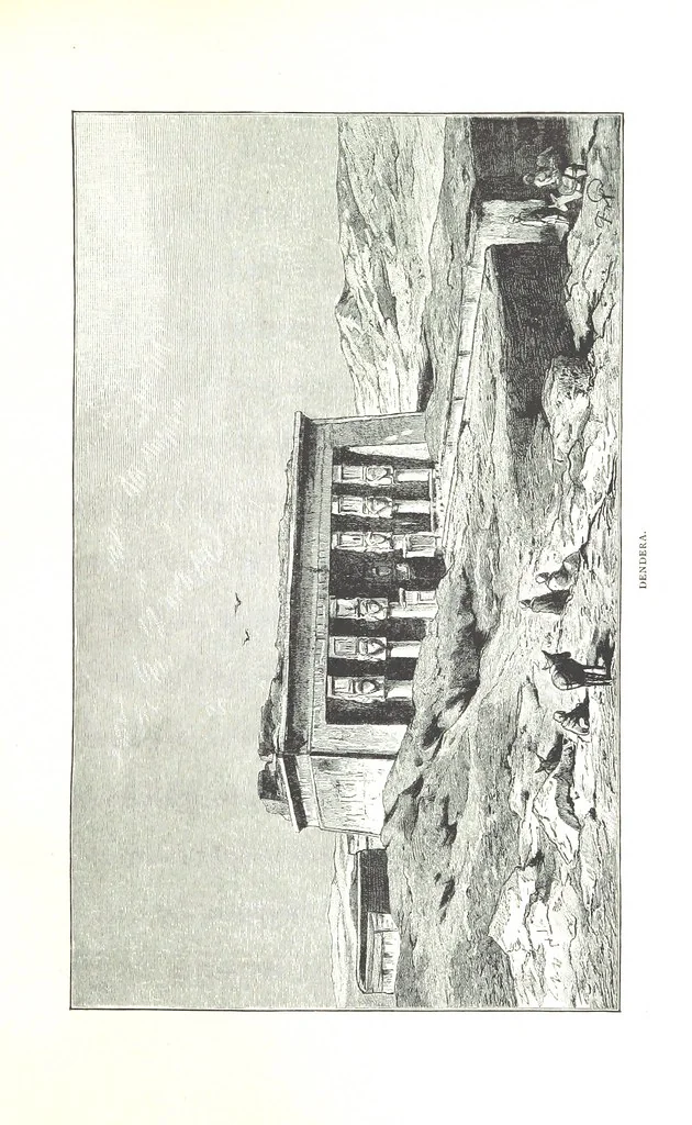 An illustration from Travels in the East; including a visit to Egypt and the Holy Land. [Translated from the German.] ... With ... illustrations by Pausinger, etc, 1884, leaf 205