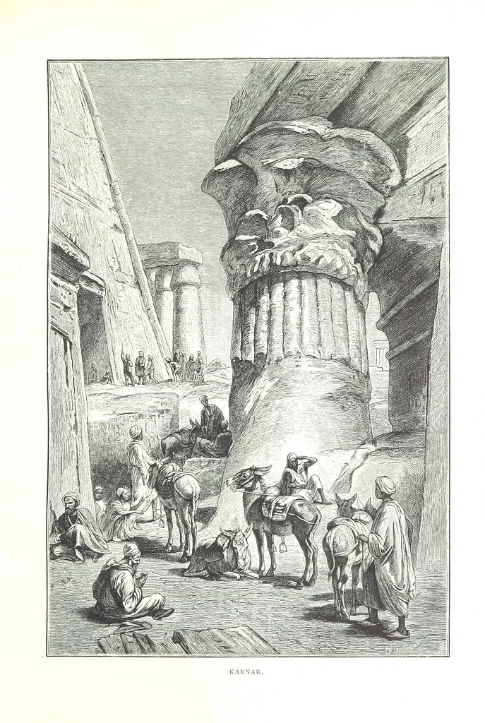 An illustration from Travels in the East; including a visit to Egypt and the Holy Land. [Translated from the German.] ... With ... illustrations by Pausinger, etc, 1884, leaf 209