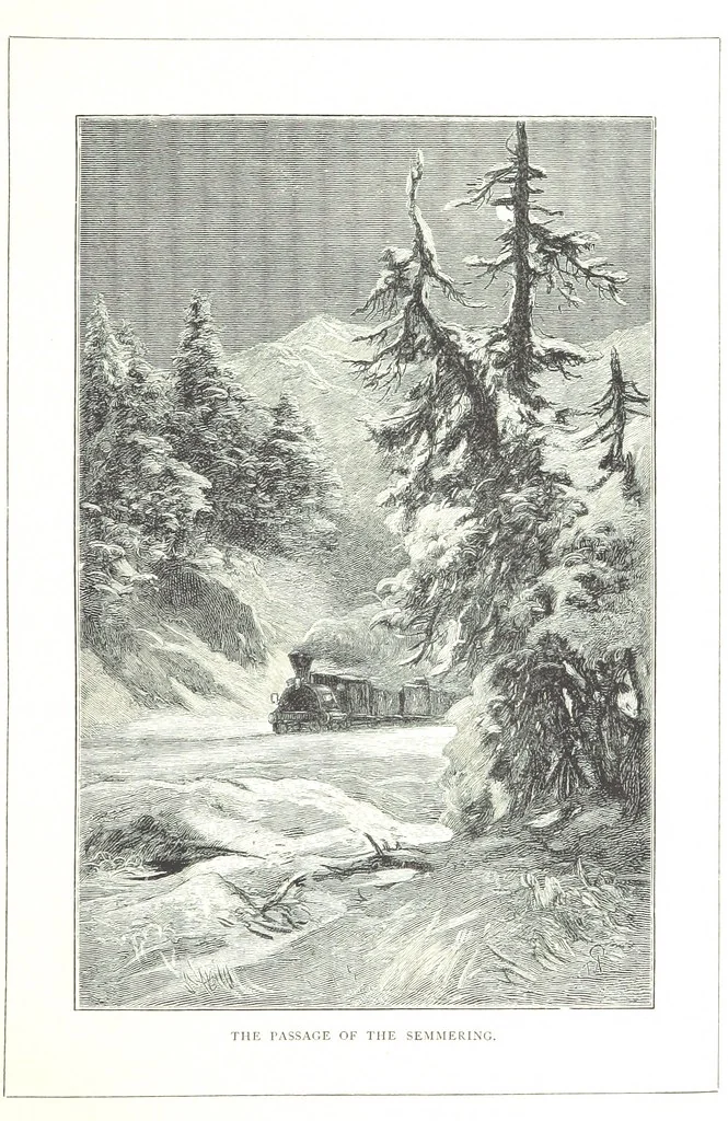 An illustration from Travels in the East; including a visit to Egypt and the Holy Land. [Translated from the German.] ... With ... illustrations by Pausinger, etc, 1884, leaf 23