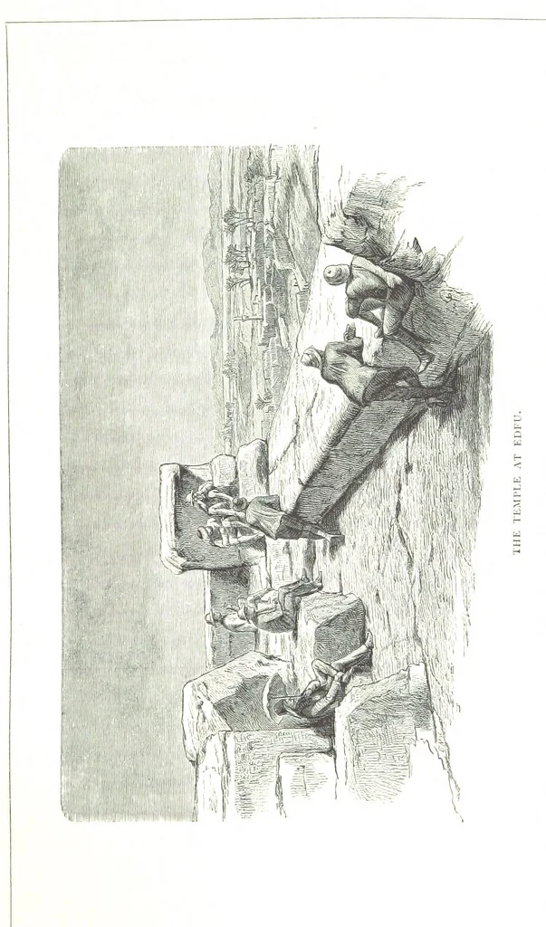 An illustration from Travels in the East; including a visit to Egypt and the Holy Land. [Translated from the German.] ... With ... illustrations by Pausinger, etc, 1884, leaf 233