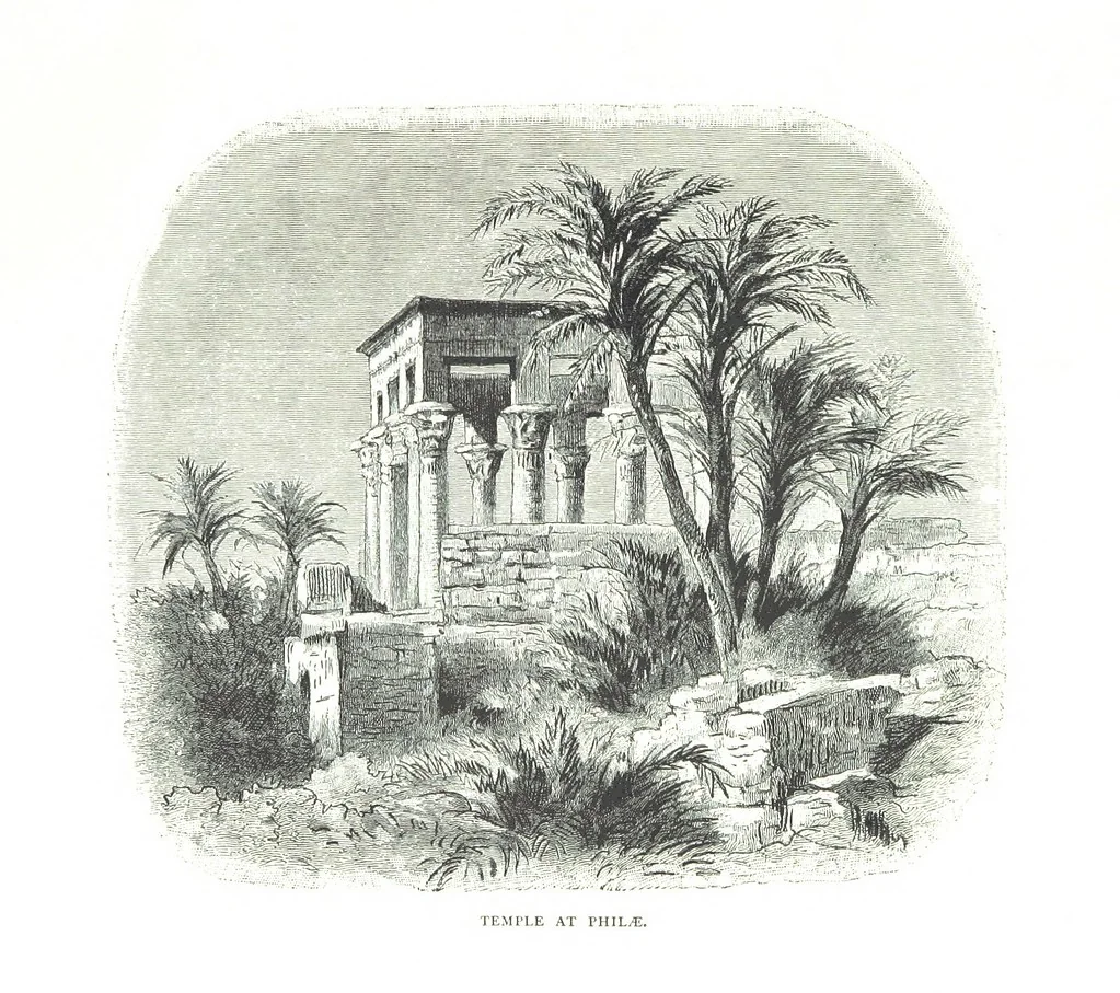 An illustration from Travels in the East; including a visit to Egypt and the Holy Land. [Translated from the German.] ... With ... illustrations by Pausinger, etc, 1884, leaf 261
