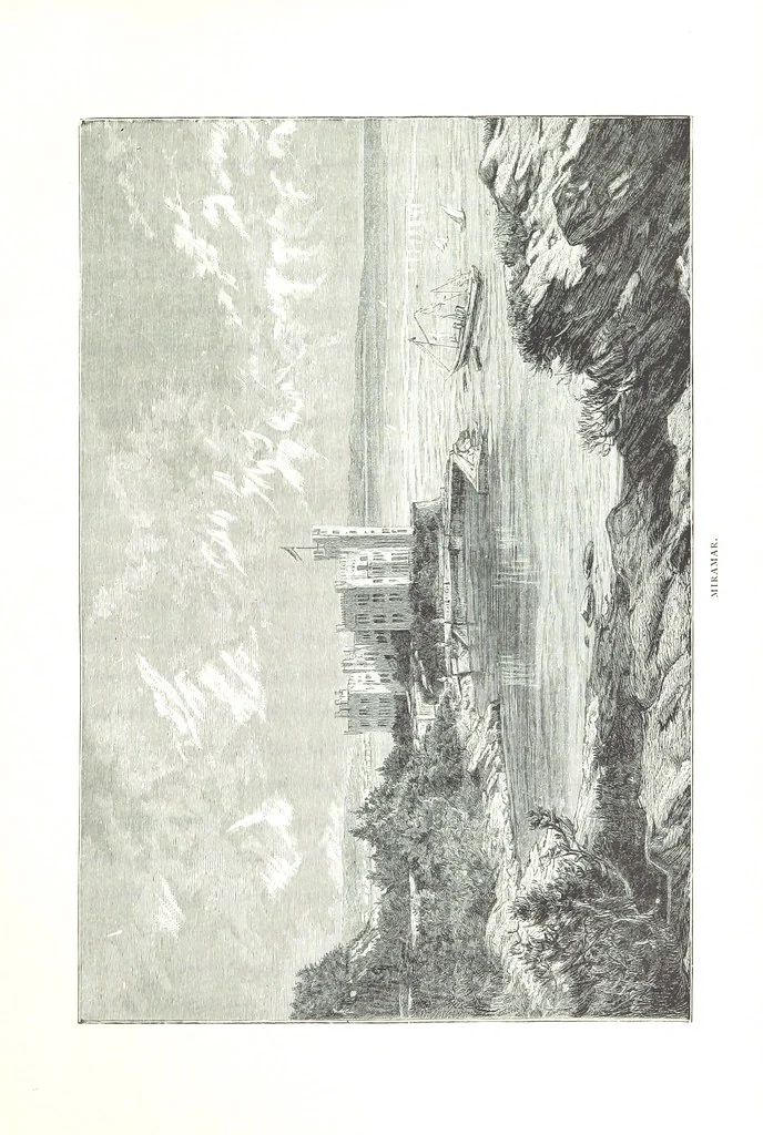 An illustration from Travels in the East; including a visit to Egypt and the Holy Land. [Translated from the German.] ... With ... illustrations by Pausinger, etc, 1884, leaf 27