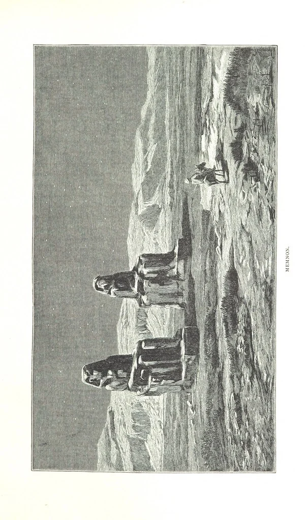 An illustration from Travels in the East; including a visit to Egypt and the Holy Land. [Translated from the German.] ... With ... illustrations by Pausinger, etc, 1884, leaf 295