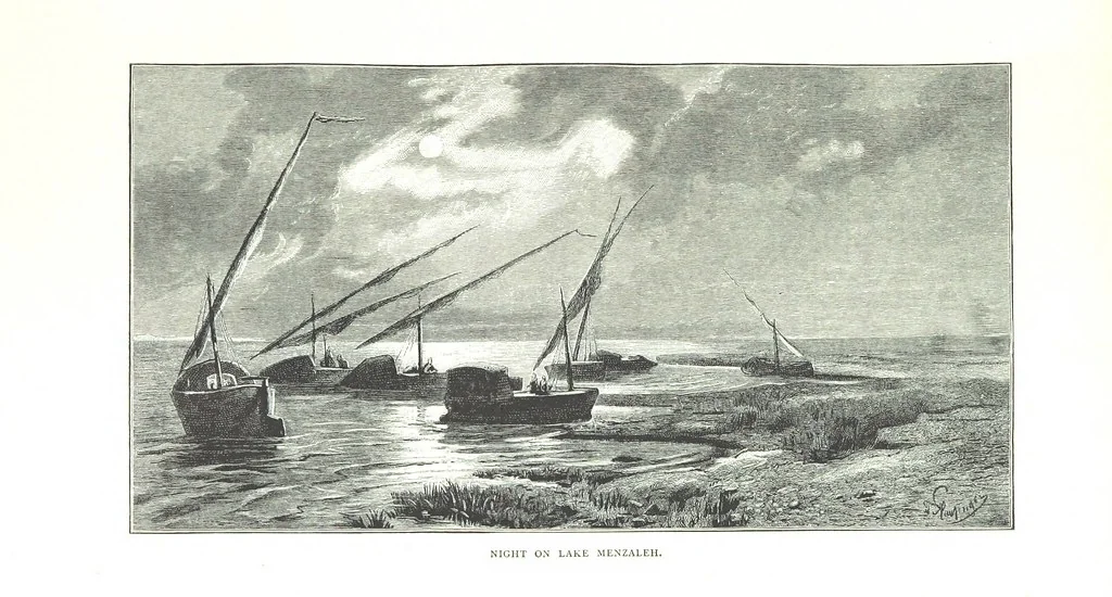 An illustration from Travels in the East; including a visit to Egypt and the Holy Land. [Translated from the German.] ... With ... illustrations by Pausinger, etc, 1884, leaf 345
