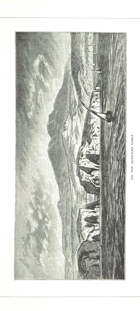 An illustration from Travels in the East; including a visit to Egypt and the Holy Land. [Translated from the German.] ... With ... illustrations by Pausinger, etc, 1884, leaf 35