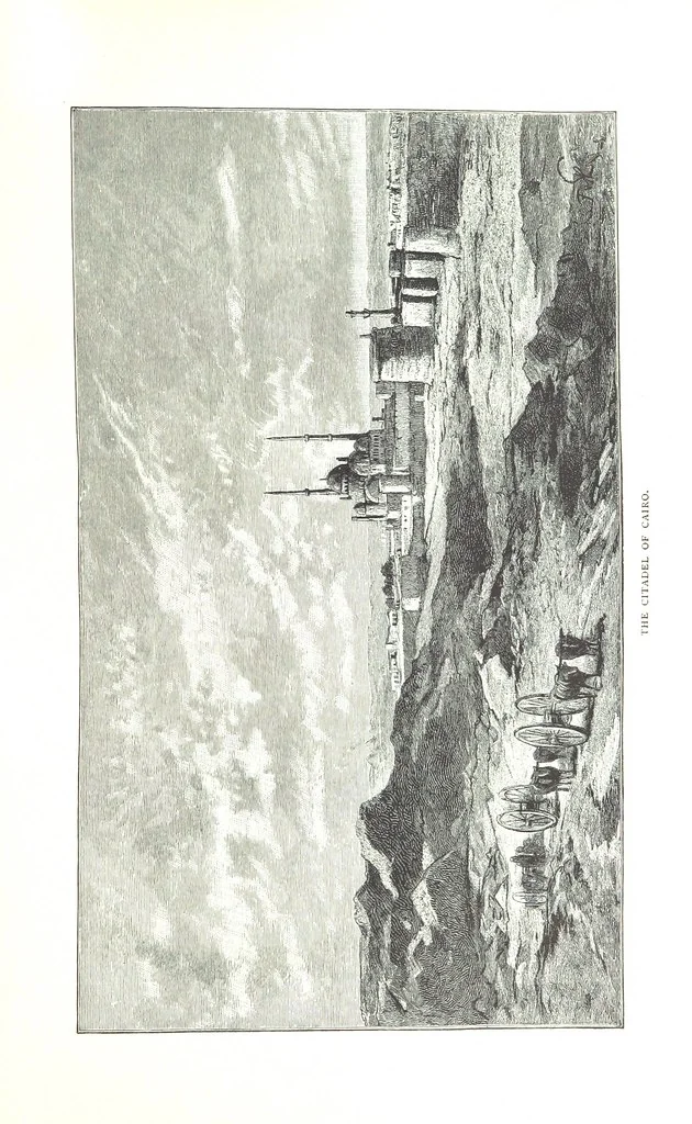 An illustration from Travels in the East; including a visit to Egypt and the Holy Land. [Translated from the German.] ... With ... illustrations by Pausinger, etc, 1884, leaf 355