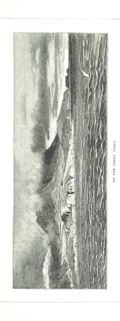 An illustration from Travels in the East; including a visit to Egypt and the Holy Land. [Translated from the German.] ... With ... illustrations by Pausinger, etc, 1884, leaf 39