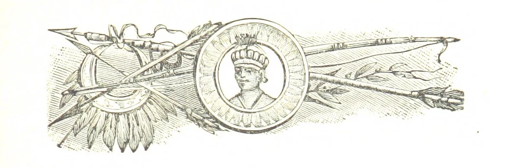 An illustration from La Florida; su conquista y colonización por P. Menéndez de Avilés. [Illustrated, 1893, leaf 265