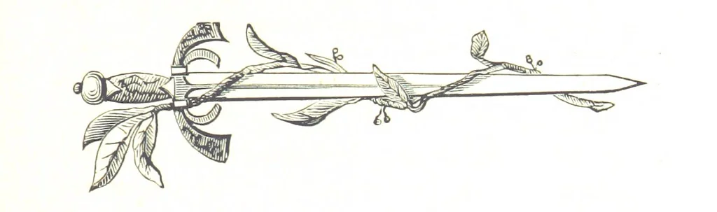 An illustration from La Florida; su conquista y colonización por P. Menéndez de Avilés. [Illustrated, 1893, leaf 305