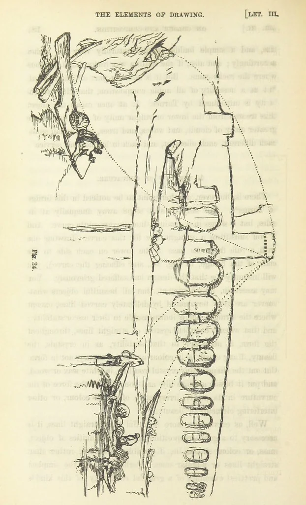 An illustration from Works. Popular edition.] 2 series, 1886, leaf 188