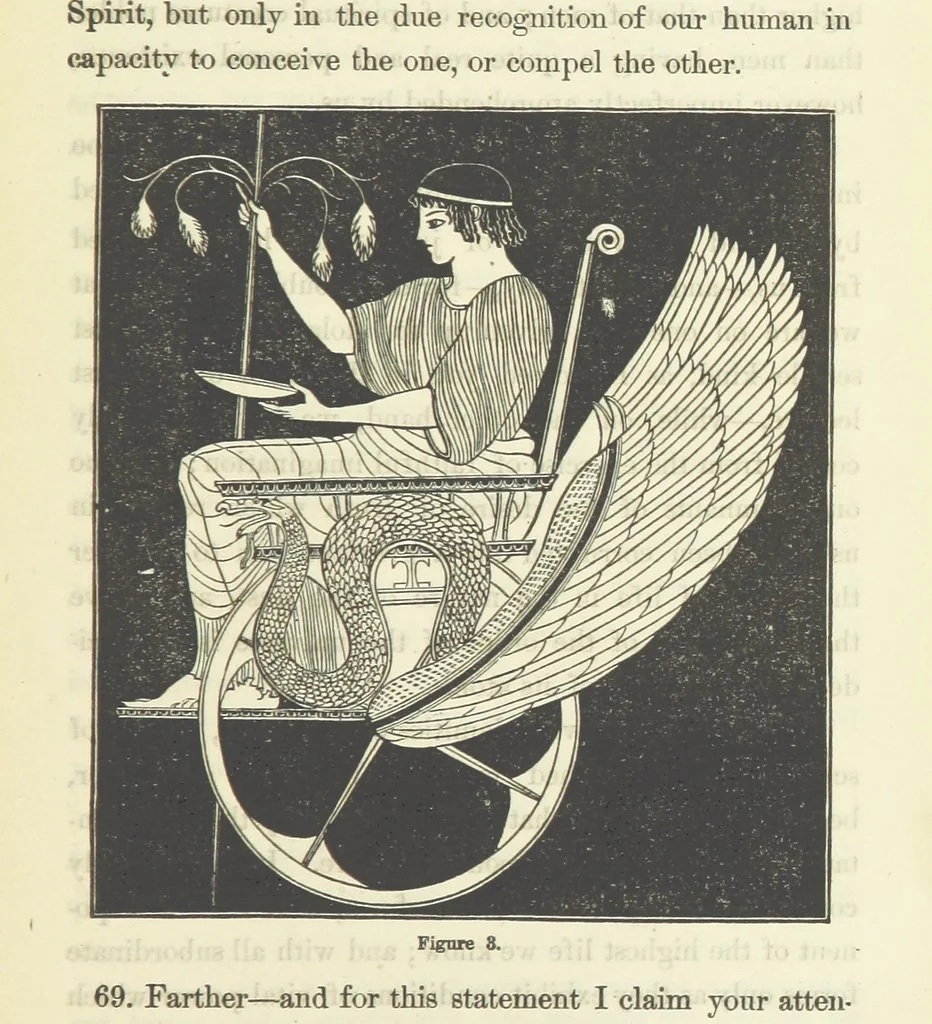An illustration from Works. Popular edition.] 2 series, 1886, leaf 465