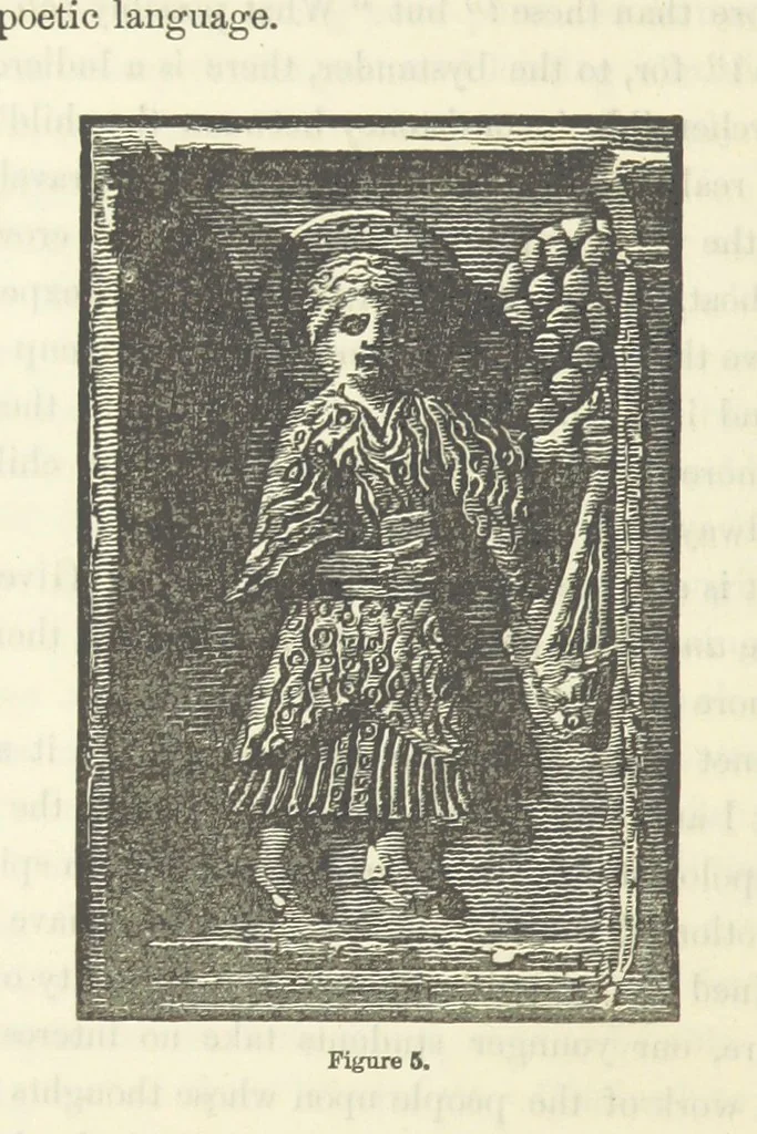 An illustration from Works. Popular edition.] 2 series, 1886, leaf 474