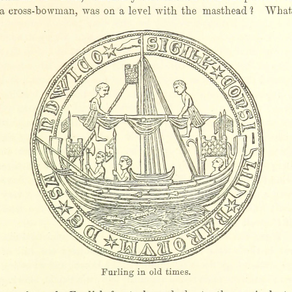An illustration from Betwixt the Forelands. [Historical essays, 1889, leaf 121