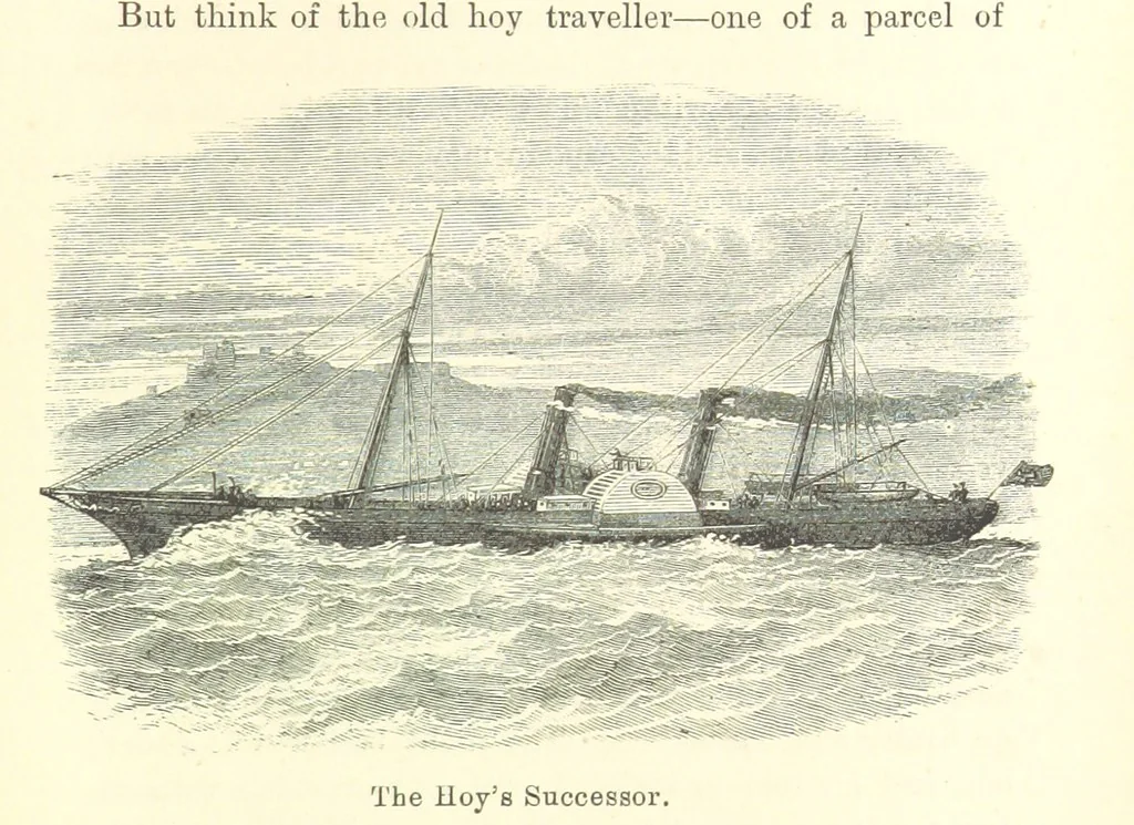 An illustration from Betwixt the Forelands. [Historical essays, 1889, leaf 199