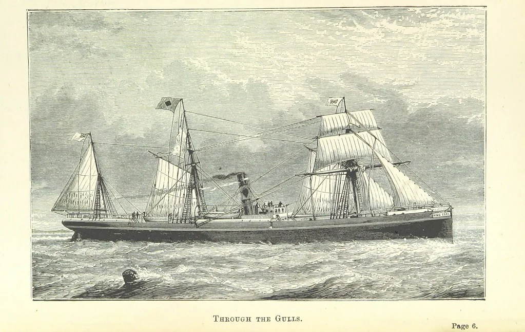 An illustration from Betwixt the Forelands. [Historical essays, 1889, leaf 25
