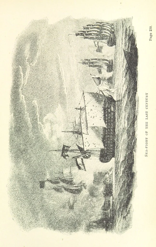 An illustration from Betwixt the Forelands. [Historical essays, 1889, leaf 265