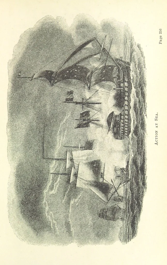 An illustration from Betwixt the Forelands. [Historical essays, 1889, leaf 297