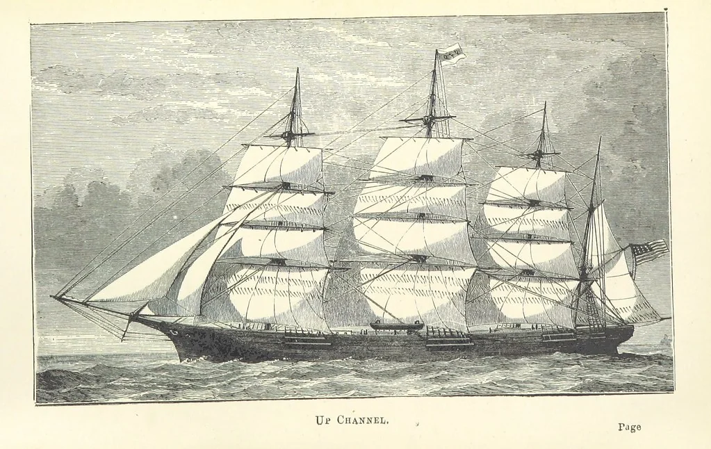An illustration from Betwixt the Forelands. [Historical essays, 1889, leaf 30