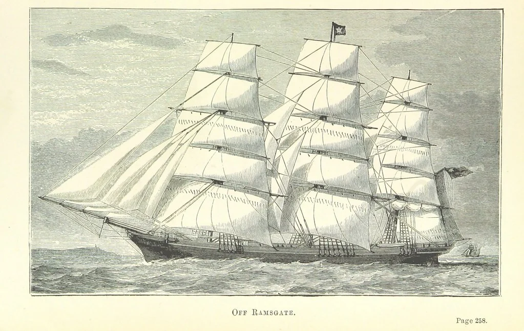 An illustration from Betwixt the Forelands. [Historical essays, 1889, leaf 301