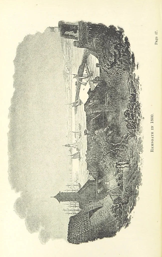 An illustration from Betwixt the Forelands. [Historical essays, 1889, leaf 82