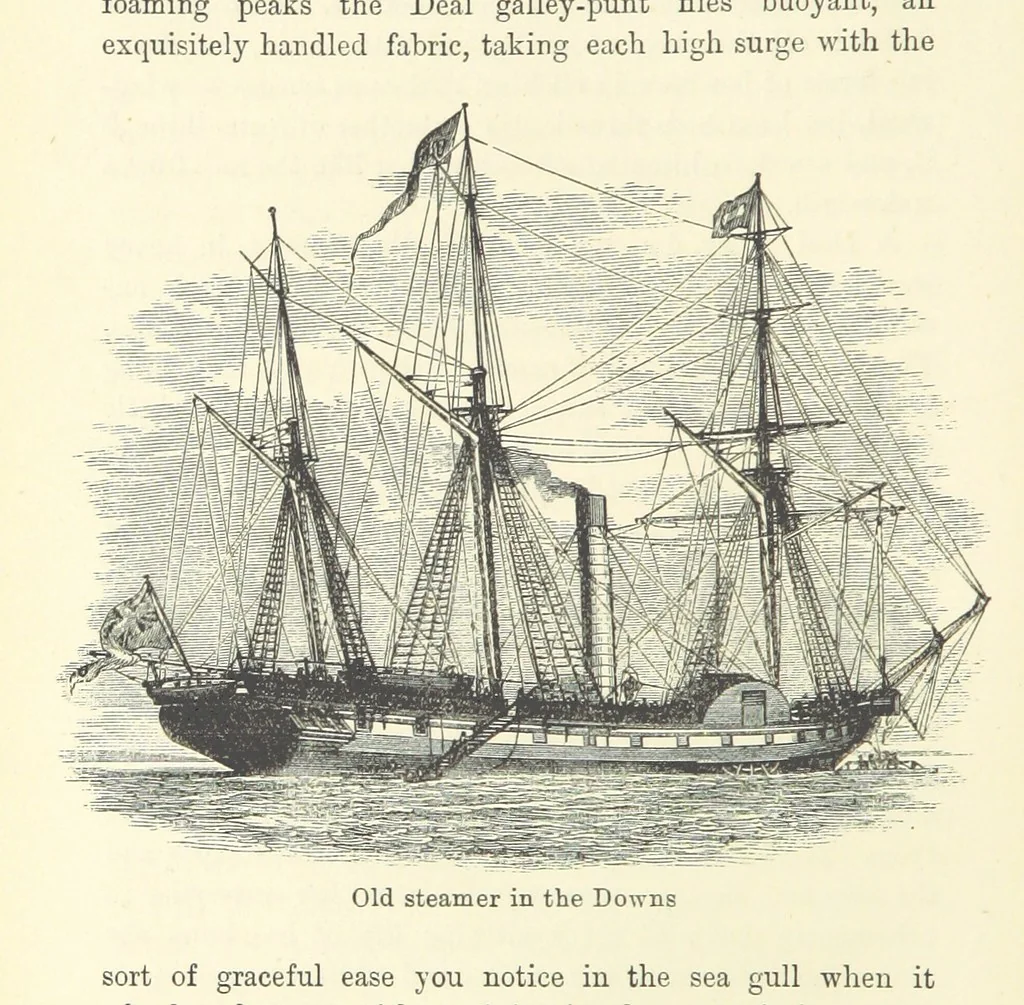 An illustration from Betwixt the Forelands. [Historical essays, 1889, leaf 98