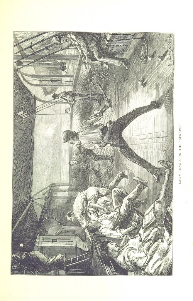 An illustration from The Prince of Wales' Tour: a diary in India; with some account of the visits ... to the Courts of Greece, Egypt, Spain, and Portugal ... With illustrations by S. P. Hall, 1877, leaf 135