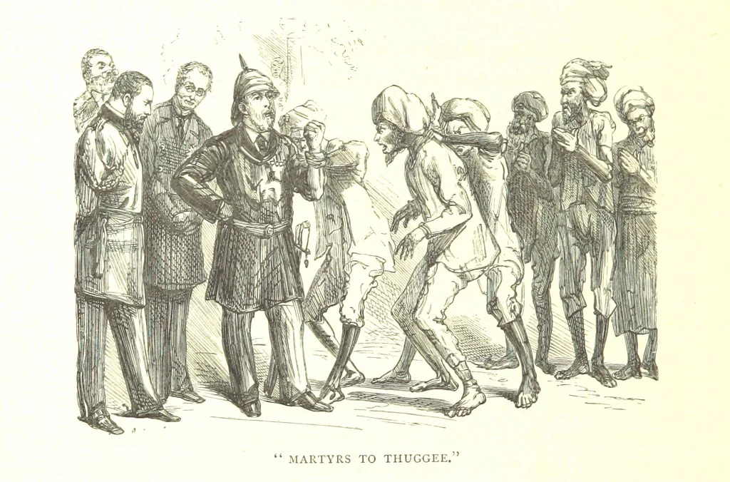 An illustration from The Prince of Wales' Tour: a diary in India; with some account of the visits ... to the Courts of Greece, Egypt, Spain, and Portugal ... With illustrations by S. P. Hall, 1877, leaf 620