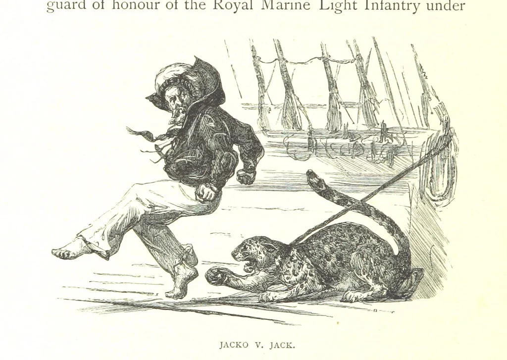 An illustration from The Prince of Wales' Tour: a diary in India; with some account of the visits ... to the Courts of Greece, Egypt, Spain, and Portugal ... With illustrations by S. P. Hall, 1877, leaf 676