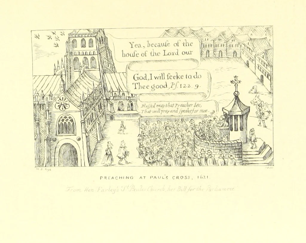 An illustration from England as seen by Foreigners in the days of Elizabeth and James the First. Comprising translations of the journals of the two Dukes of Wirtemberg in 1592 and 1610; both illustrative of Shakespeare. With extracts from the travels of foreign Princes and others, copious notes, an introduction, and etchings, 1865, leaf 337