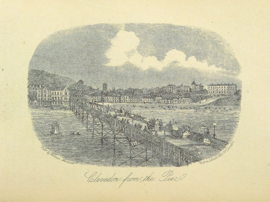 An illustration from The Complete Guide to Clevedon and its vicinity ... with notes on the natural history of the neighbourhood. By R. S. S. Illustrated, 1879, leaf 226