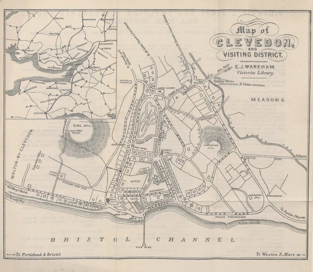 An illustration from The Complete Guide to Clevedon and its vicinity ... with notes on the natural history of the neighbourhood. By R. S. S. Illustrated, 1879, leaf 283