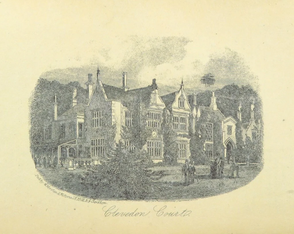 An illustration from The Complete Guide to Clevedon and its vicinity ... with notes on the natural history of the neighbourhood. By R. S. S. Illustrated, 1879, leaf 50